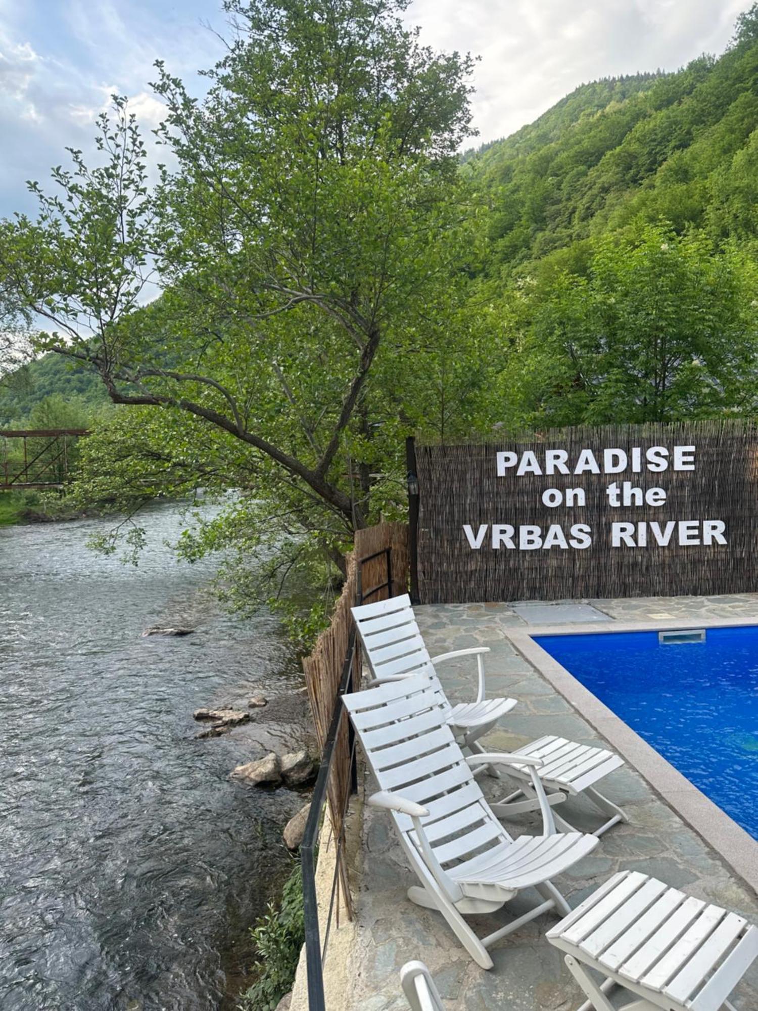Paradise On The Vrbas River ไยเซ ภายนอก รูปภาพ